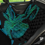 Watercolor Octopus Print Pet Car Back Seat Cover