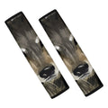 Watercolor Painting Wolf Print Car Seat Belt Covers