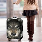 Watercolor Painting Wolf Print Luggage Cover