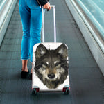 Watercolor Painting Wolf Print Luggage Cover