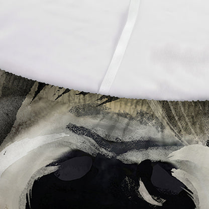 Watercolor Painting Wolf Print Sofa Cover