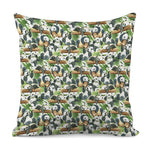 Watercolor Panda Bear Pattern Print Pillow Cover