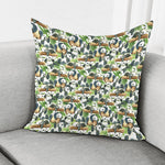 Watercolor Panda Bear Pattern Print Pillow Cover