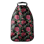 Watercolor Peony Pattern Print Car Seat Organizers