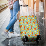 Watercolor Pineapple Pattern Print Luggage Cover GearFrost