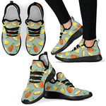 Watercolor Pineapple Pattern Print Mesh Knit Shoes GearFrost