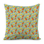 Watercolor Pineapple Pattern Print Pillow Cover
