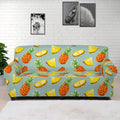 Watercolor Pineapple Pattern Print Sofa Cover