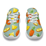 Watercolor Pineapple Pattern Print Sport Shoes GearFrost