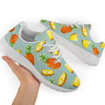 Watercolor Pineapple Pattern Print Sport Shoes GearFrost