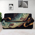 Watercolor Pisces Zodiac Sign Print Sofa Cover