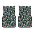 Watercolor Protea Pattern Print Front Car Floor Mats