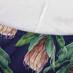 Watercolor Protea Pattern Print Sofa Cover
