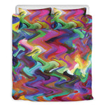 Watercolor Psychedelic Print Duvet Cover Bedding Set