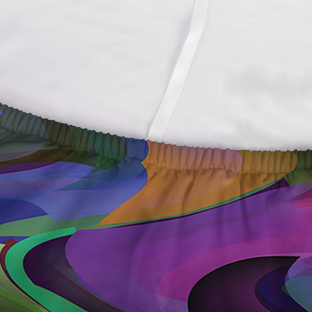 Watercolor Psychedelic Print Sofa Cover