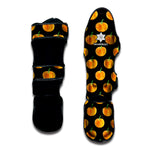 Watercolor Pumpkin Pattern Print Muay Thai Shin Guard