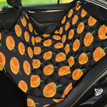 Watercolor Pumpkin Pattern Print Pet Car Back Seat Cover