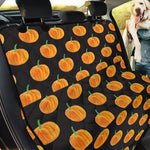 Watercolor Pumpkin Pattern Print Pet Car Back Seat Cover