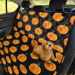 Watercolor Pumpkin Pattern Print Pet Car Back Seat Cover