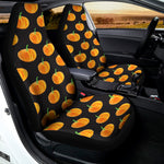 Watercolor Pumpkin Pattern Print Universal Fit Car Seat Covers