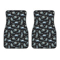 Watercolor Raccoon Pattern Print Front Car Floor Mats
