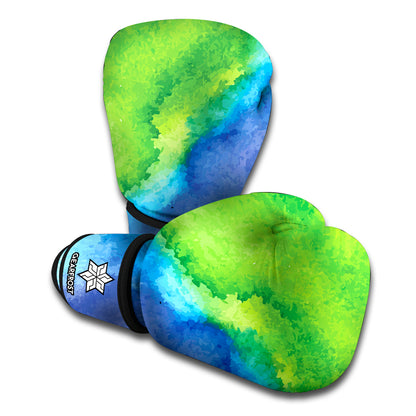 Watercolor Rainbow LGBT Pride Print Boxing Gloves