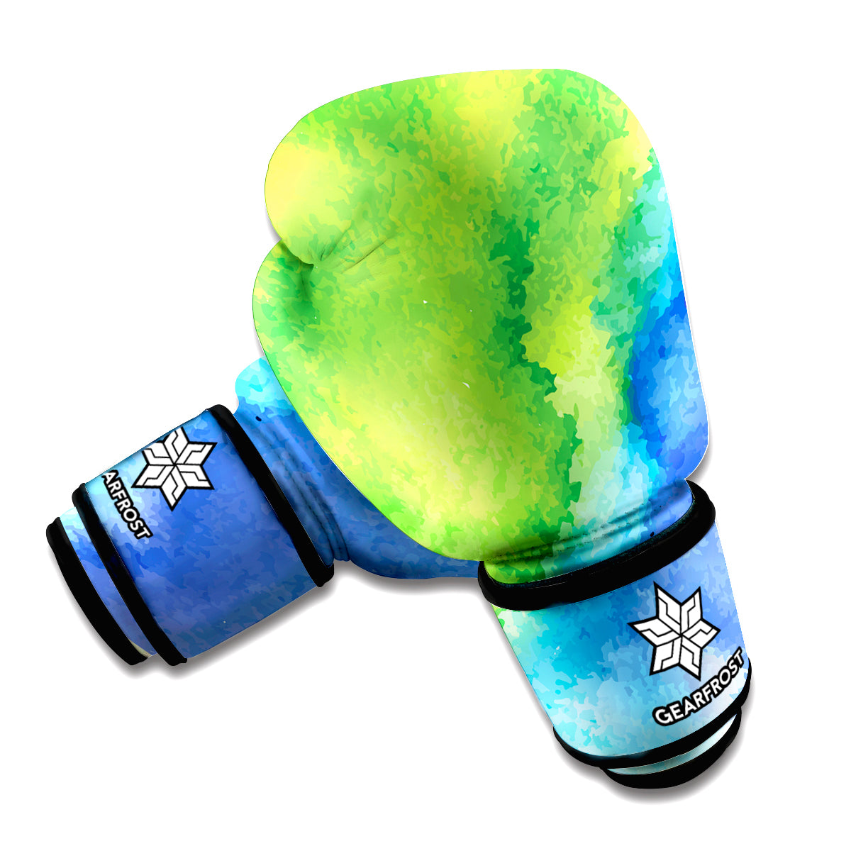 Watercolor Rainbow LGBT Pride Print Boxing Gloves