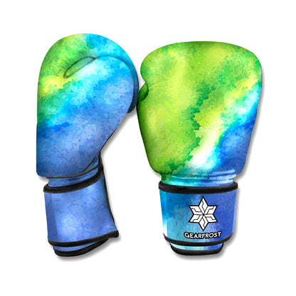 Watercolor Rainbow LGBT Pride Print Boxing Gloves