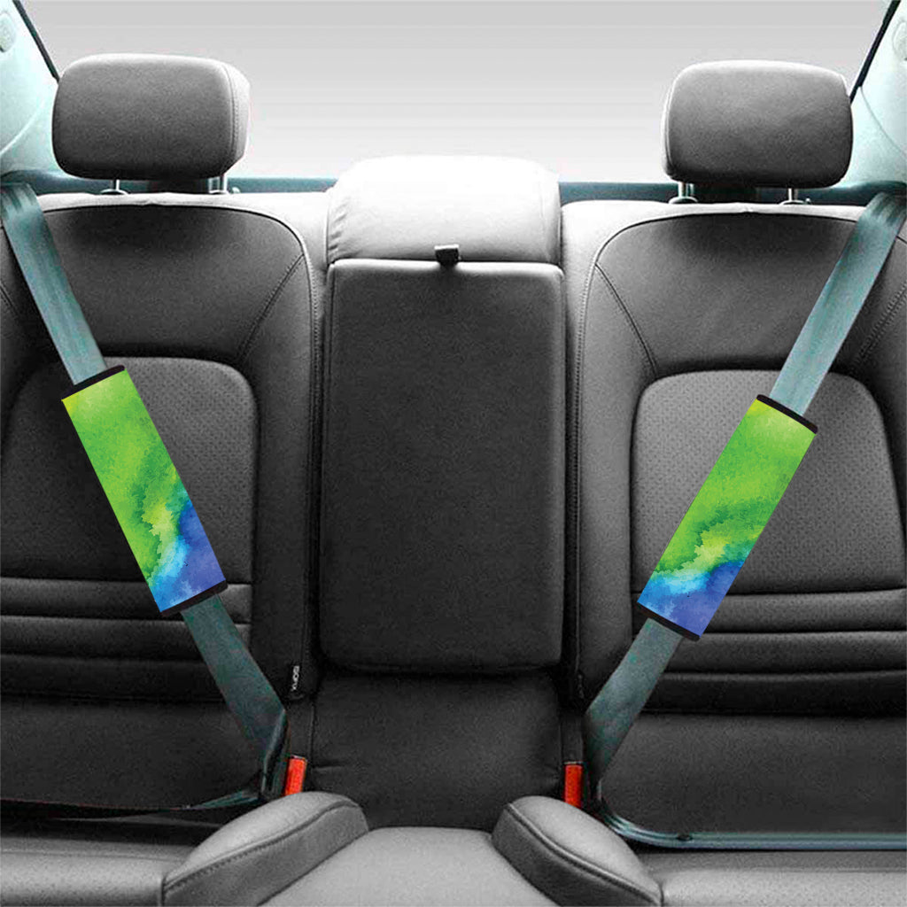 Watercolor Rainbow LGBT Pride Print Car Seat Belt Covers