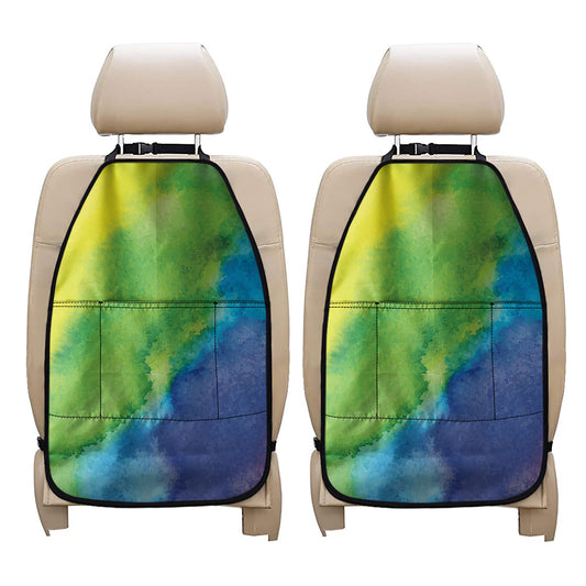 Watercolor Rainbow LGBT Pride Print Car Seat Organizers