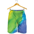 Watercolor Rainbow LGBT Pride Print Men's Shorts