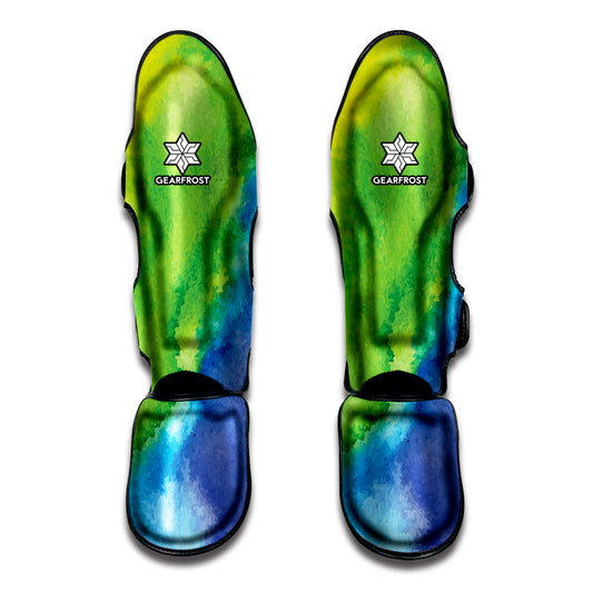 Watercolor Rainbow LGBT Pride Print Muay Thai Shin Guard