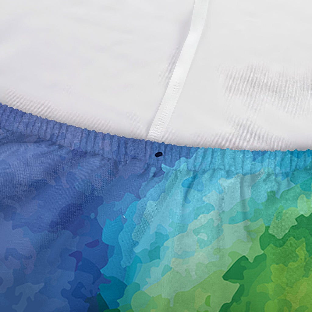 Watercolor Rainbow LGBT Pride Print Sofa Cover