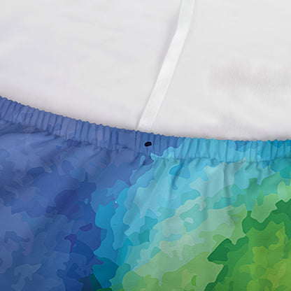 Watercolor Rainbow LGBT Pride Print Sofa Cover