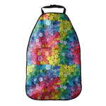 Watercolor Rainbow Pattern Print Car Seat Organizers