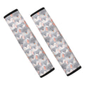 Watercolor Rat Pattern Print Car Seat Belt Covers
