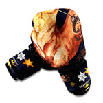 Watercolor Sagittarius Zodiac Sign Print Boxing Gloves