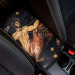 Watercolor Sagittarius Zodiac Sign Print Car Center Console Cover