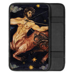Watercolor Sagittarius Zodiac Sign Print Car Center Console Cover