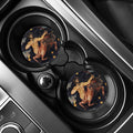 Watercolor Sagittarius Zodiac Sign Print Car Coasters