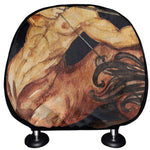 Watercolor Sagittarius Zodiac Sign Print Car Headrest Covers