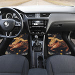 Watercolor Sagittarius Zodiac Sign Print Front Car Floor Mats