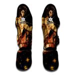 Watercolor Sagittarius Zodiac Sign Print Muay Thai Shin Guard