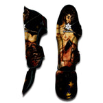 Watercolor Sagittarius Zodiac Sign Print Muay Thai Shin Guard