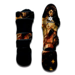 Watercolor Sagittarius Zodiac Sign Print Muay Thai Shin Guard