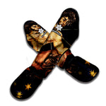 Watercolor Sagittarius Zodiac Sign Print Muay Thai Shin Guard