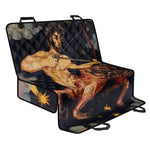 Watercolor Sagittarius Zodiac Sign Print Pet Car Back Seat Cover