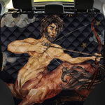 Watercolor Sagittarius Zodiac Sign Print Pet Car Back Seat Cover