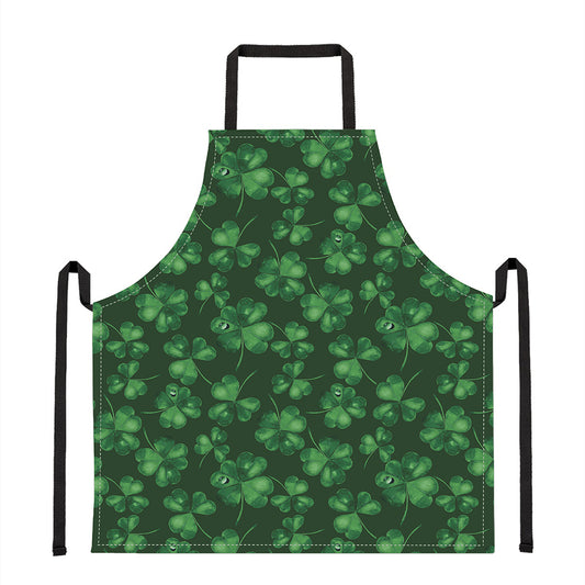 Watercolor Saint Patrick's Day Print Apron