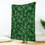 Watercolor Saint Patrick's Day Print Blanket